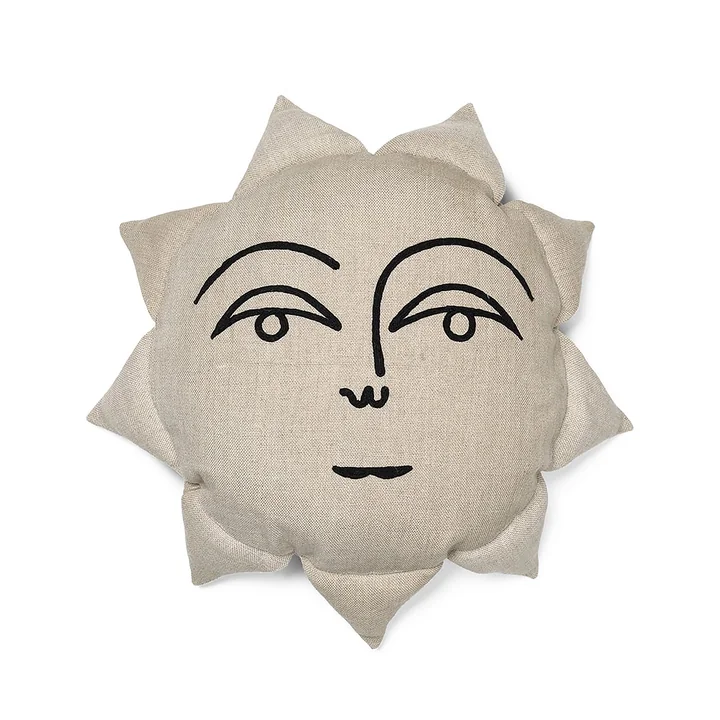 Sun Cushion from Ferm Living in the finish natural