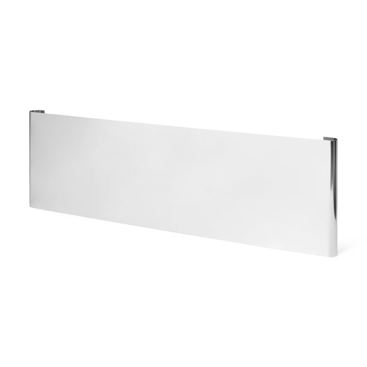 Tangent wall mirror from ferm Living in stainless steel finish