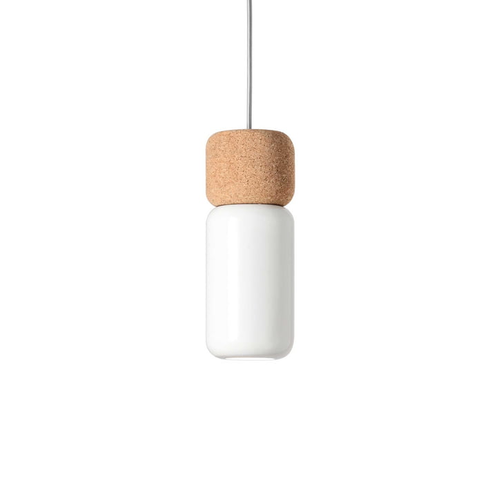 Pila LED pendant luminaire from Estiluz in white