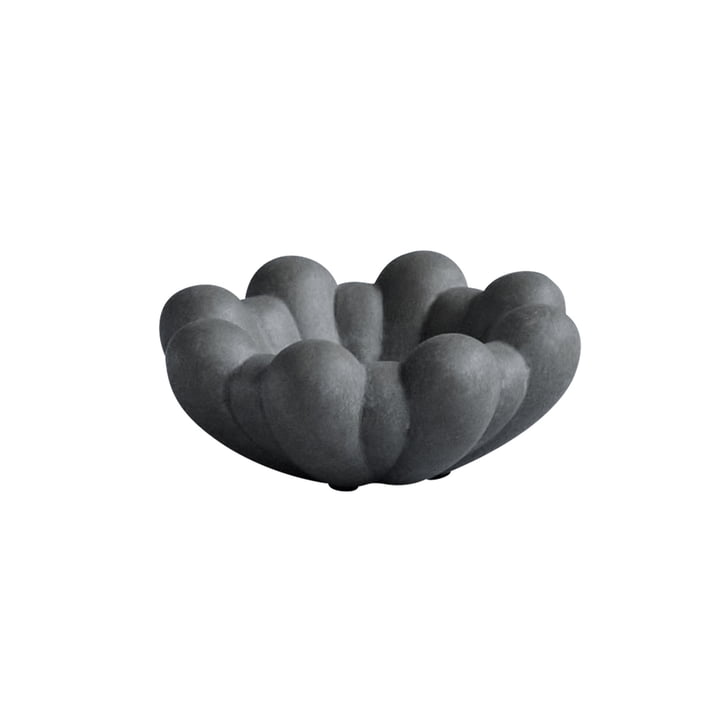 Bloom Bowl, mini Ø 1 5. 5 cm, dark gray from 101 Copenhagen