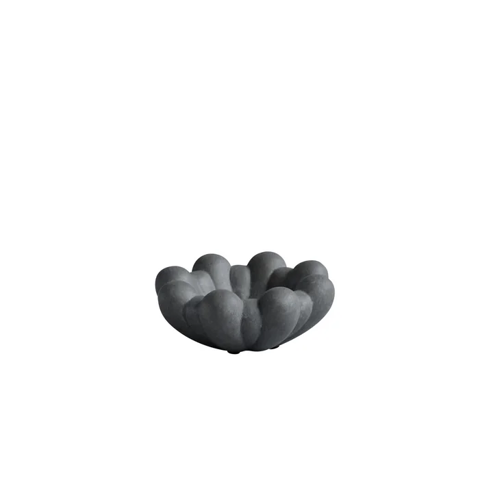 Bloom Bowl, mini Ø 1 5. 5 cm, dark gray from 101 Copenhagen