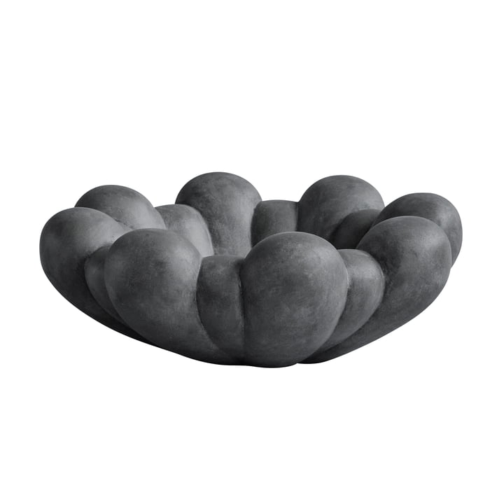 Bloom Bowl, Ø 44 cm, dark gray from 101 Copenhagen