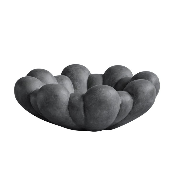 Bloom Bowl, Ø 44 cm, dark gray by 101 Copenhagen