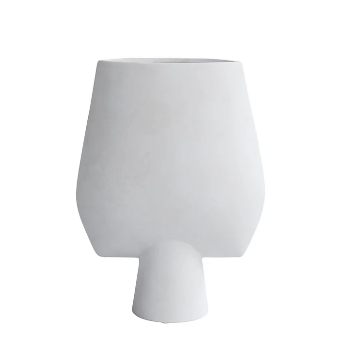 Sphere Vase Square large, white from 101 Copenhagen