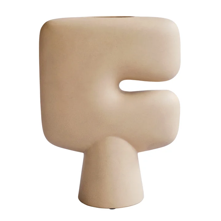 Tribal Vase Big, sand from 101 Copenhagen