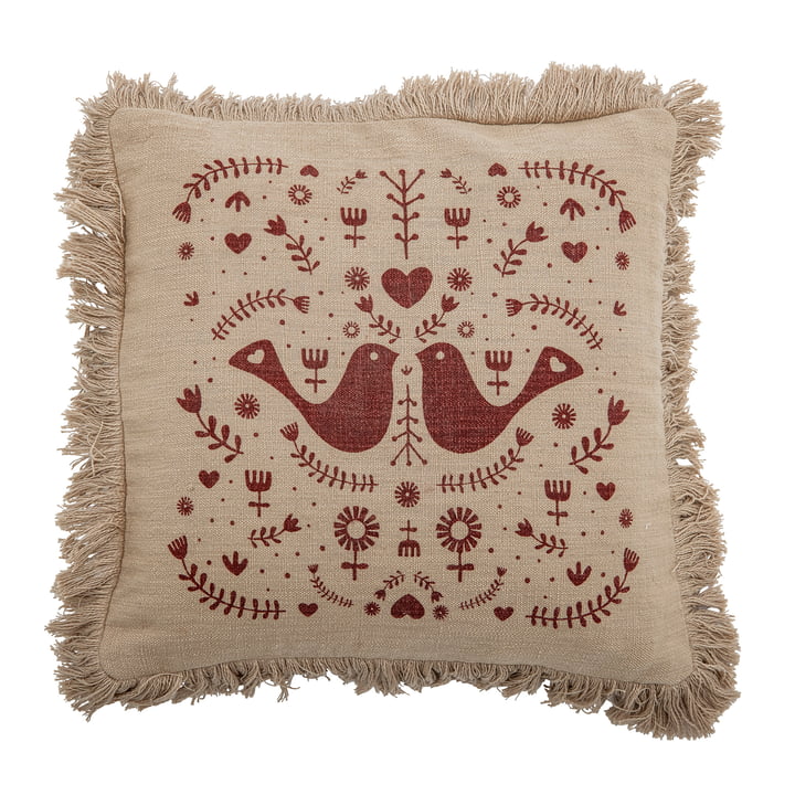 Metz Christmas pillow from Bloomingville in color red