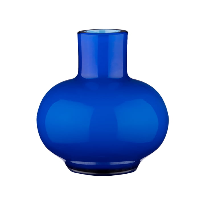 Mini Vase Ø 5,5 x H 6 cm, blue from Marimekko