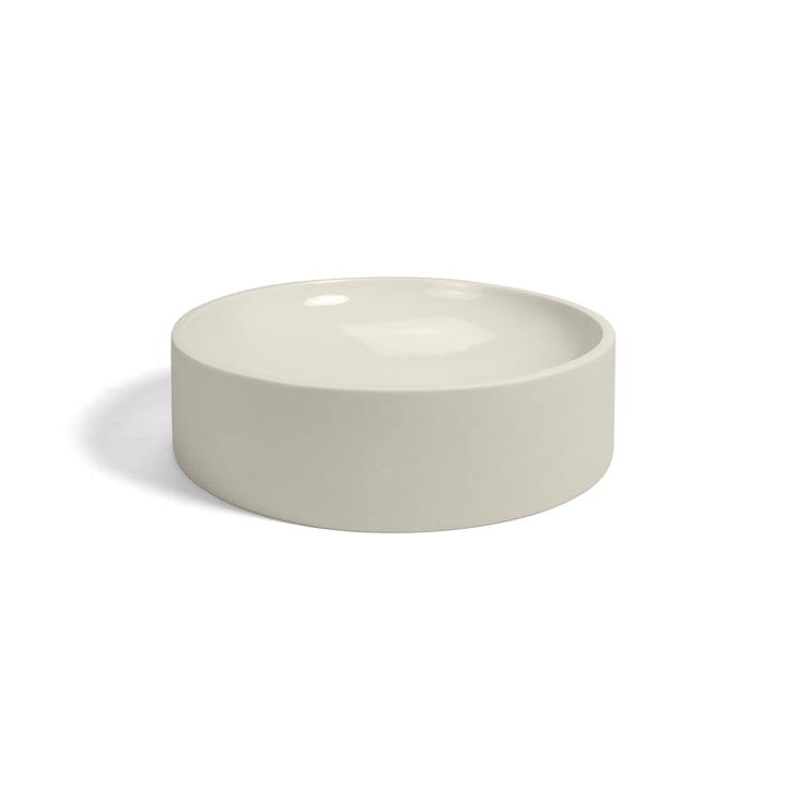 Divy Porcelain bowl L, Ø 19 x H 5,4 cm, white from yunic