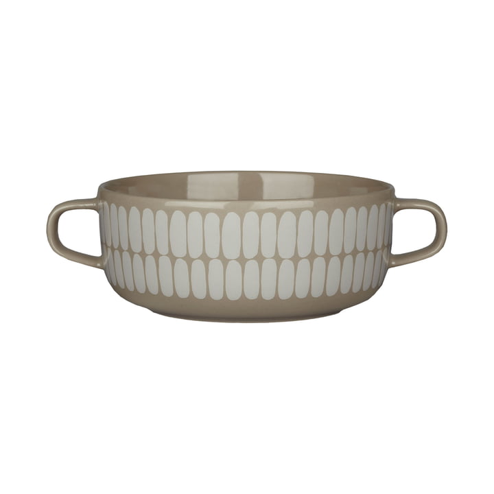 Alku Bowl, 500 ml terra / white from Marimekko