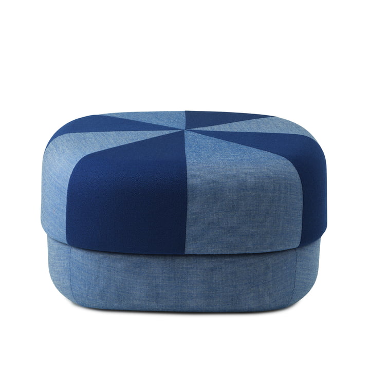 Circus Pouf large duo from Normann Copenhagen in color blue