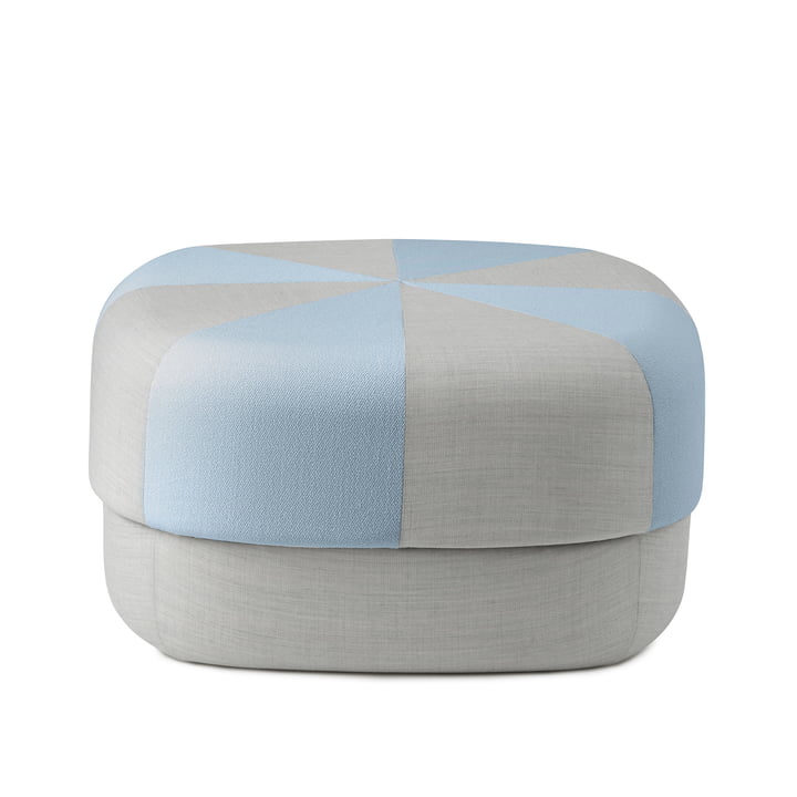 Circus Pouf large duo from Normann Copenhagen in color light blue