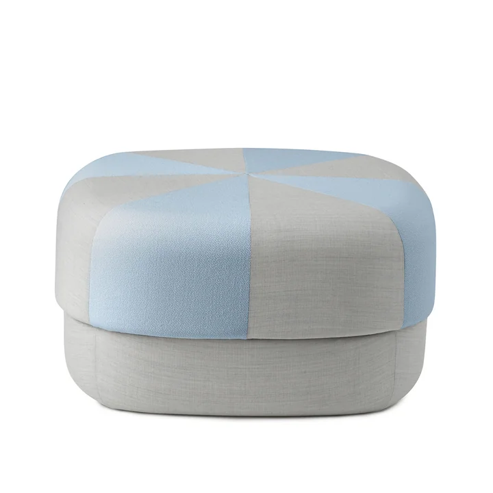 Circus Pouf large duo from Normann Copenhagen in color light blue