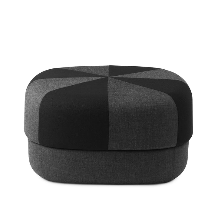 Circus Pouf large duo from Normann Copenhagen in color black
