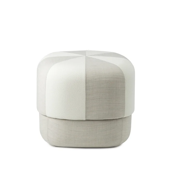 Circus Pouf small duo by Normann Copenhagen in color sand