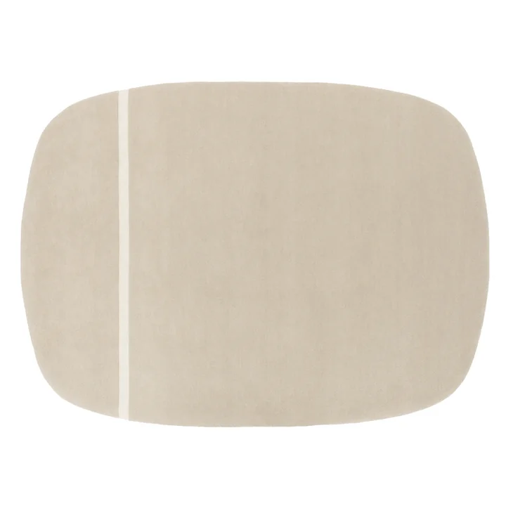 Oona Carpet from Normann Copenhagen in color sand