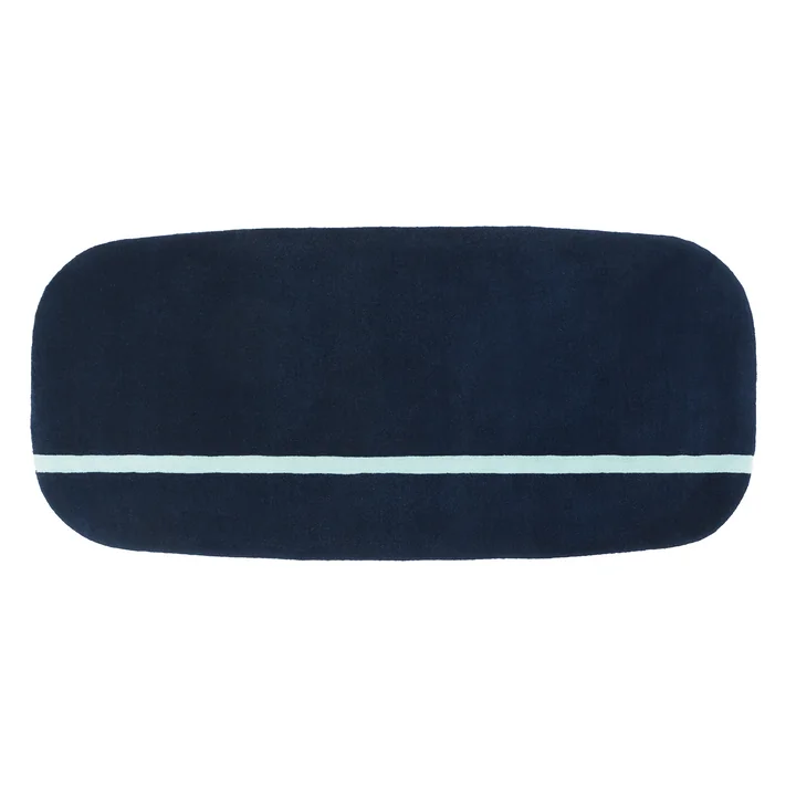 Oona Carpet from Normann Copenhagen in color blue