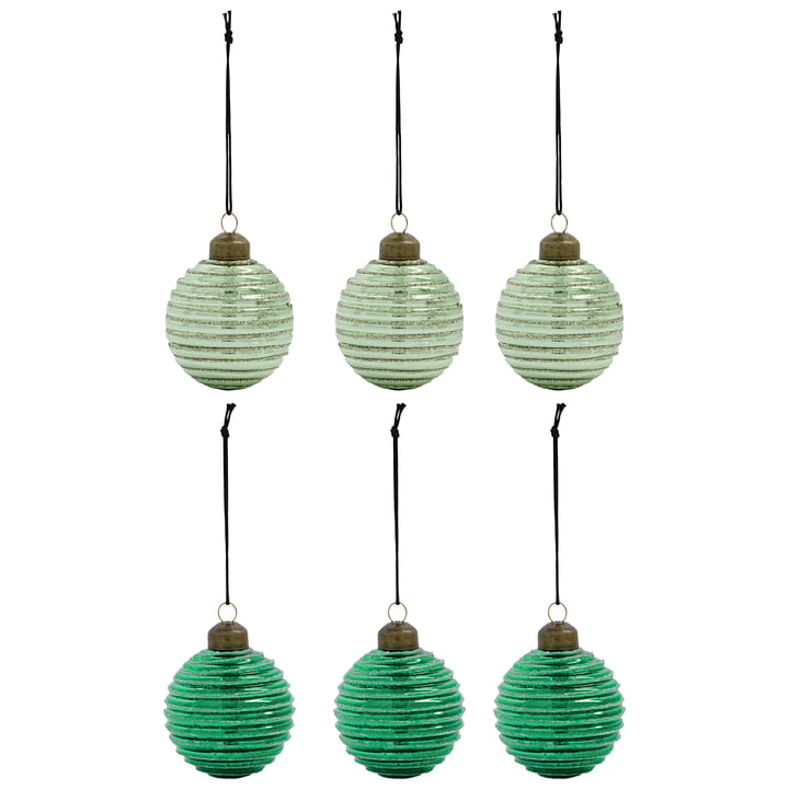 Lolli Christmas tree ball from House Doctor in color green