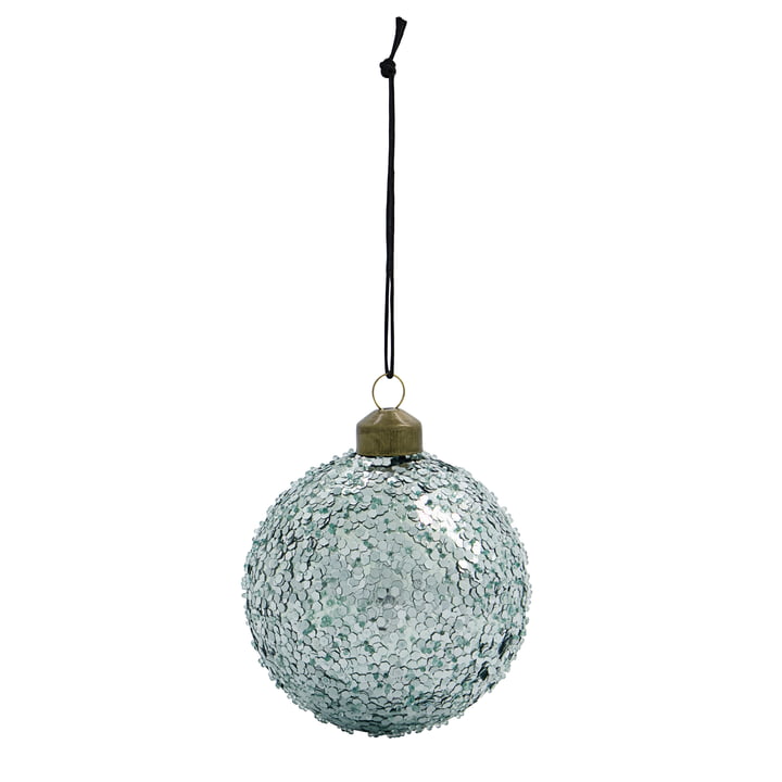 Chosen Christmas tree ball from House Doctor in color light blue
