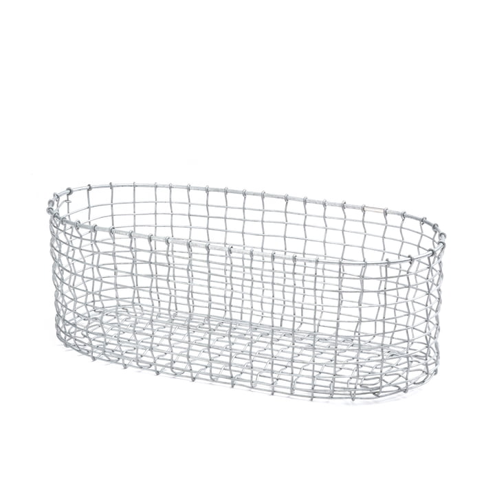 Korbo - Balcony Basket, galvanized