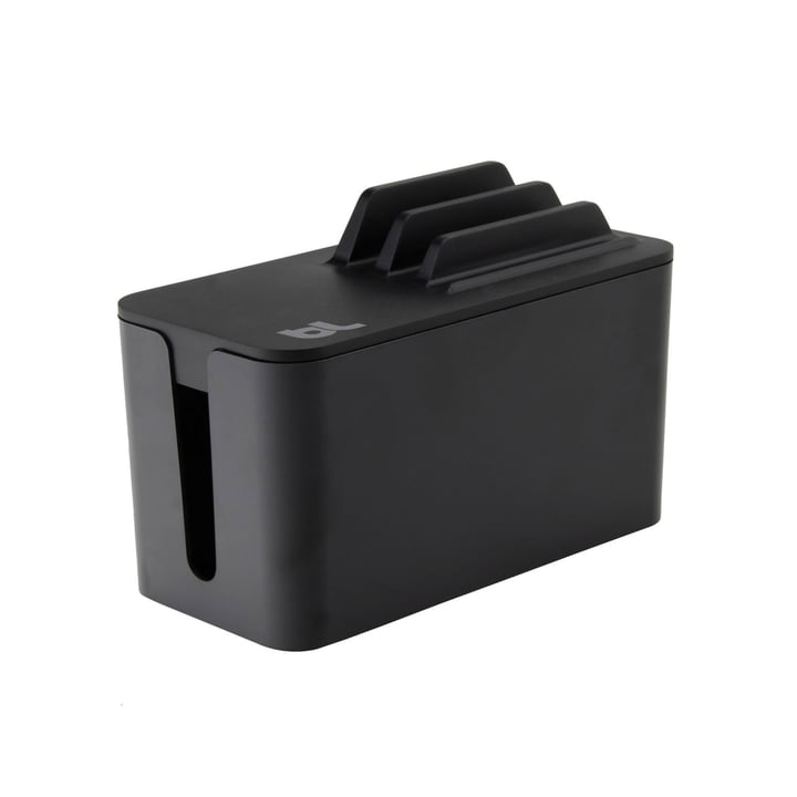 Cable-Box Mini Station, black from Bluelounge