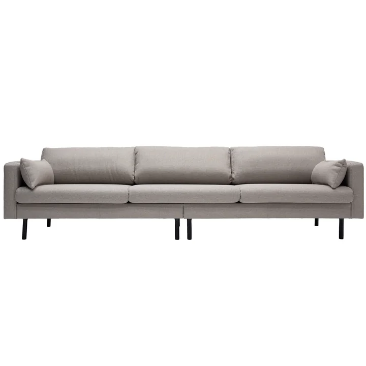 Mette, 4 seater sofa, light gray from Nuuck