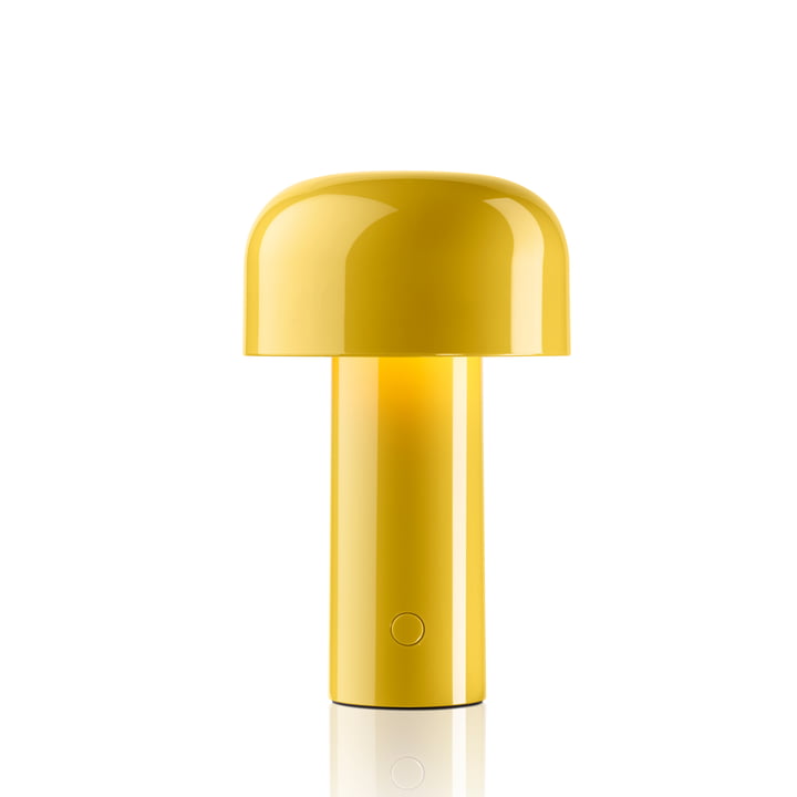 Bellhop battery table lamp (LED), yellow by Flos