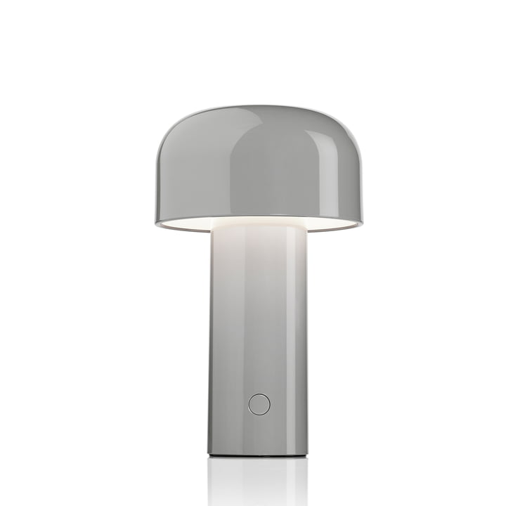 Bellhop Battery table lamp (LED) from Flos gray
