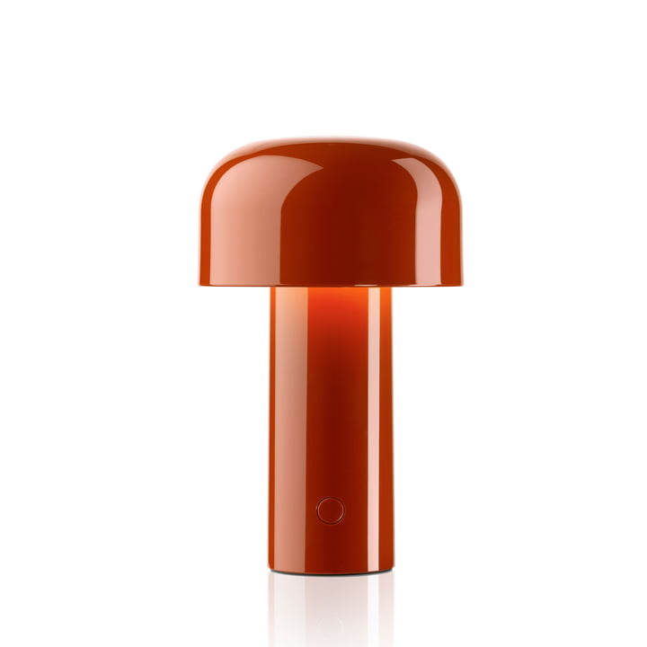 Bellhop Battery table lamp (LED), brick red from Flos