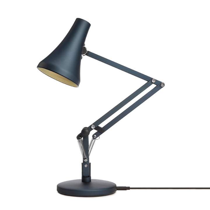 90 Mini LED table lamp from Anglepoise in steel blue / grey
