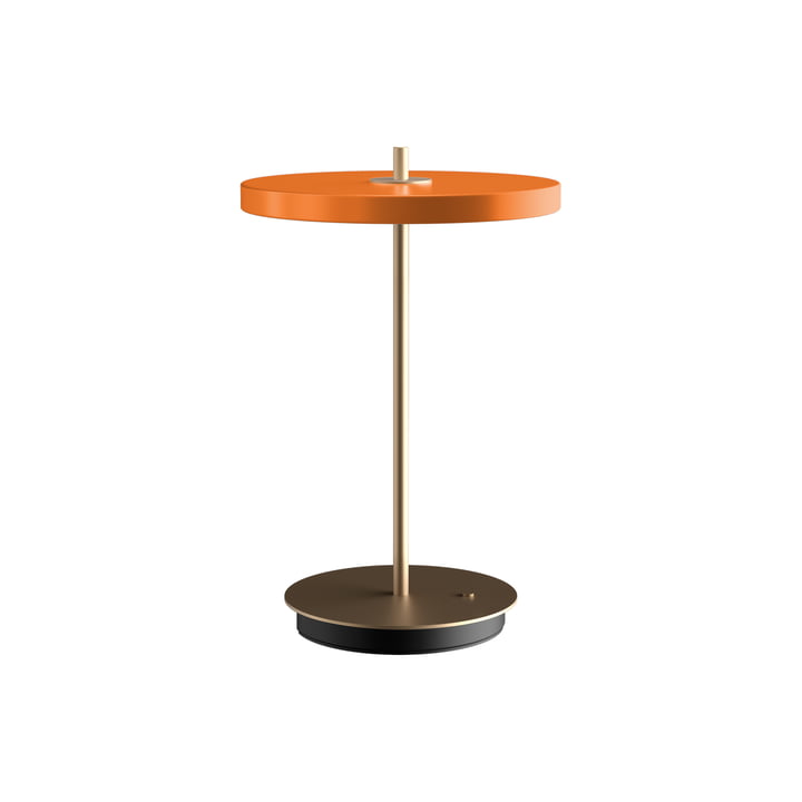 Asteria Move LED Table lamp H 30,6 cm from Umage in orange
