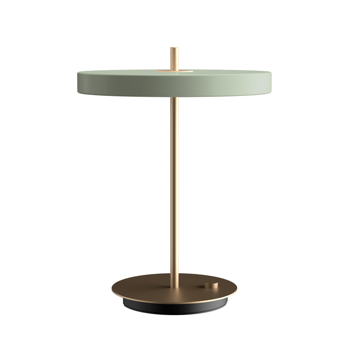 Asteria LED table lamp Ø 31 x H 41.5 cm from Umage in olive