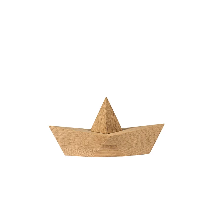 Admiral Wooden sailing ship, small, natural oak from boyhood