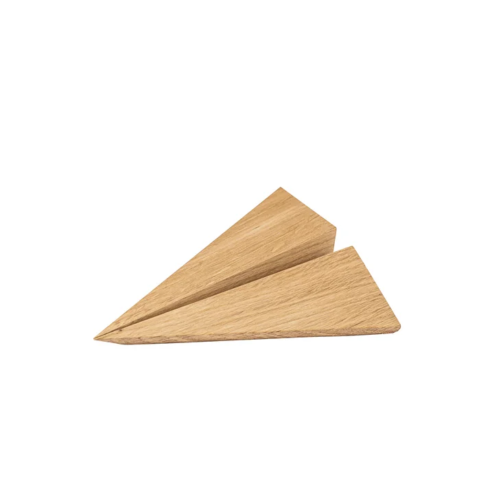 Maverick Wooden airplane, small, natural oak from boyhood
