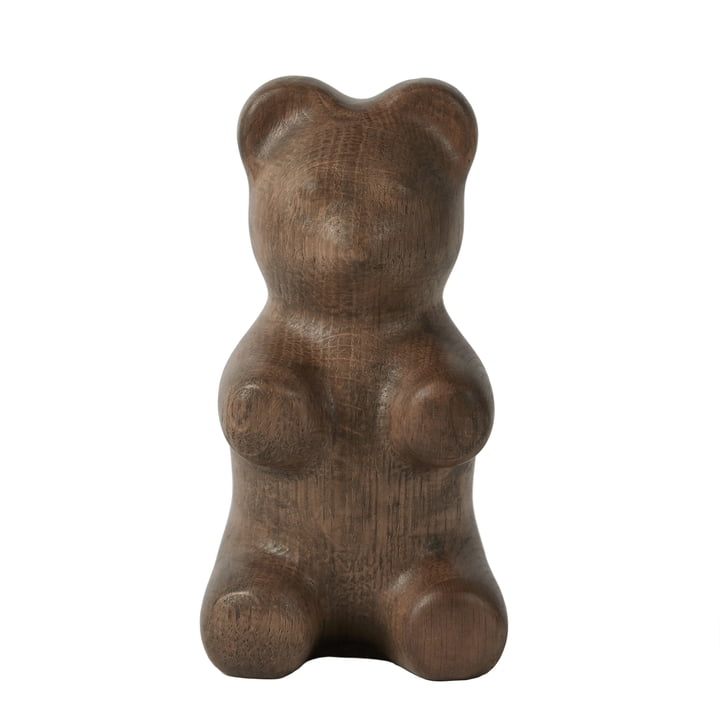 Gummy Bear Wooden figure, large, oak stained from boyhood
