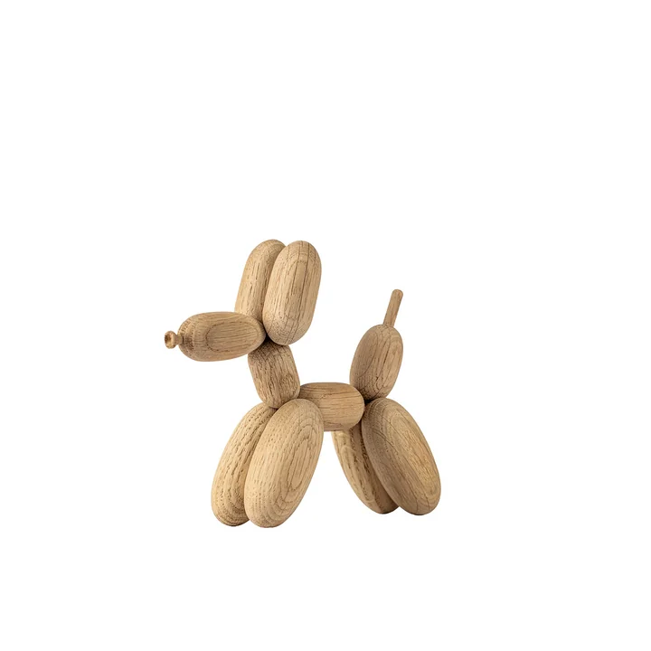 Balloon D'og wooden figure, small, natural oak from boyhood