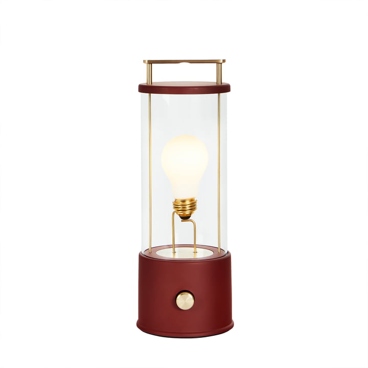 The Muse LED Battery Table Lamp, pomona red by Tala