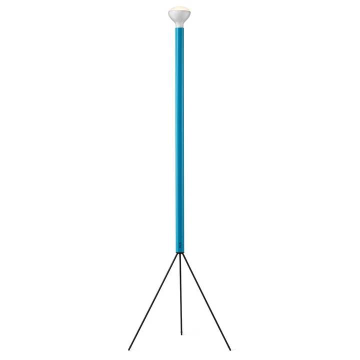 Luminator Floor lamp H 189 cm, light blue from Flos