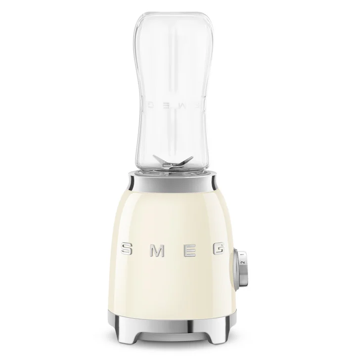 50's style mini stand mixer PBF01 from Smeg in the color cream