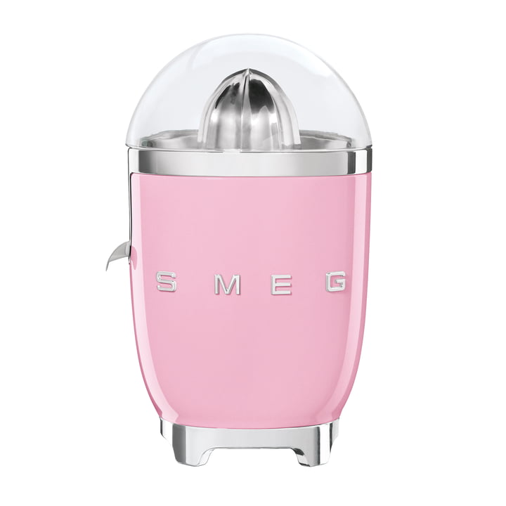 50's Style Citrus juicer CJF11 from Smeg in the version cadillac pink