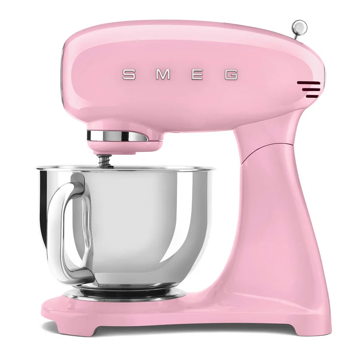Food processor SMF03 from Smeg in color cadillac pink