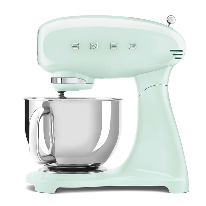 Food processor SMF03 from Smeg in color pastel green
