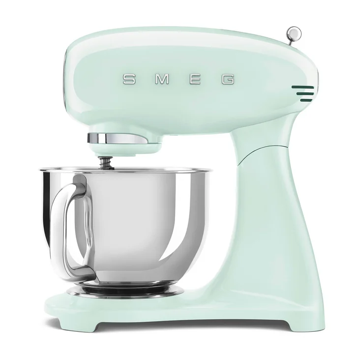 Food processor SMF03 from Smeg in color pastel green