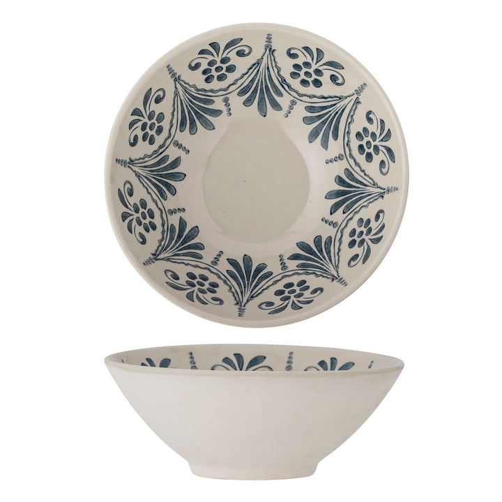 Heikki Bowl from Bloomingville in color blue