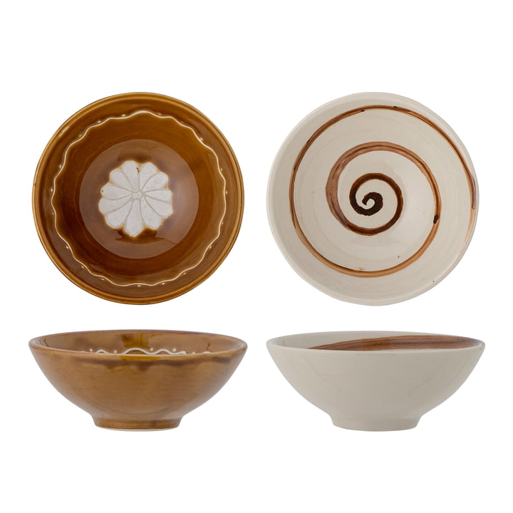 Heikki Bowl from Bloomingville in the color brown