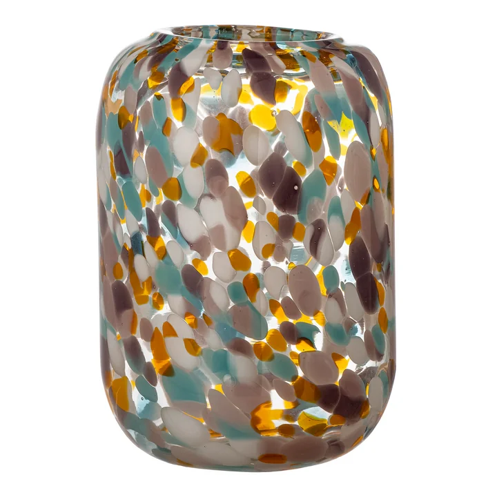 Vidia Vase H 18 cm from Bloomingville in orange