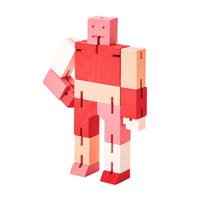 Cubebot , small, red multi from Areaware