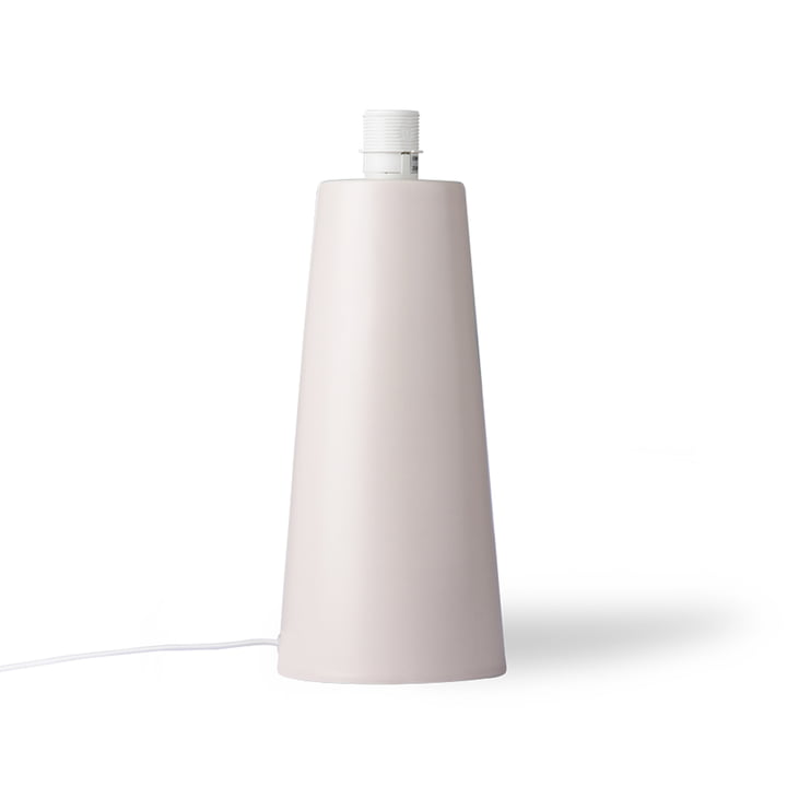 Cone Table lamp base, M, matt skin by HKliving