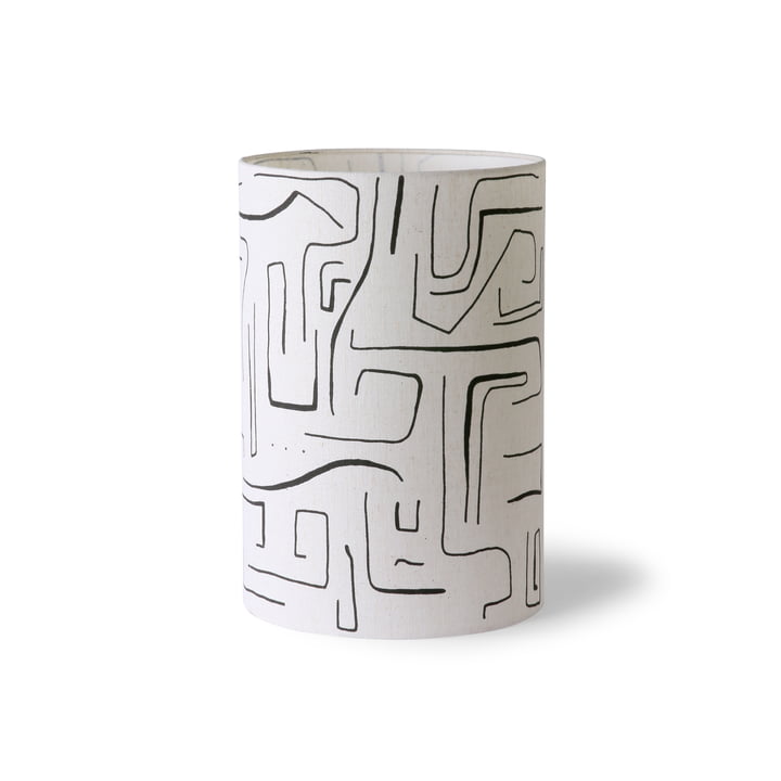 Black Lines Lampshade, Ø 25 cm from HKliving