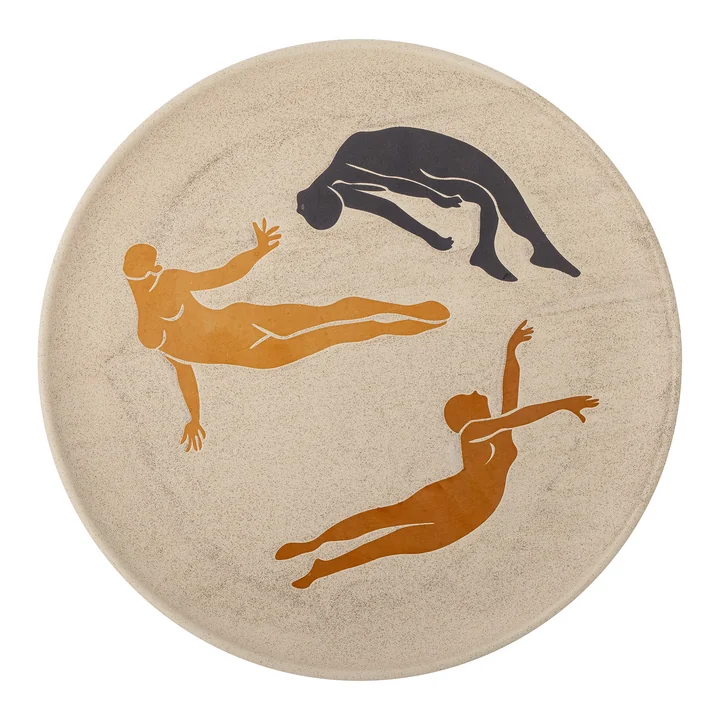 Harlow Wall decoration Ø 40 cm from Bloomingville in brown