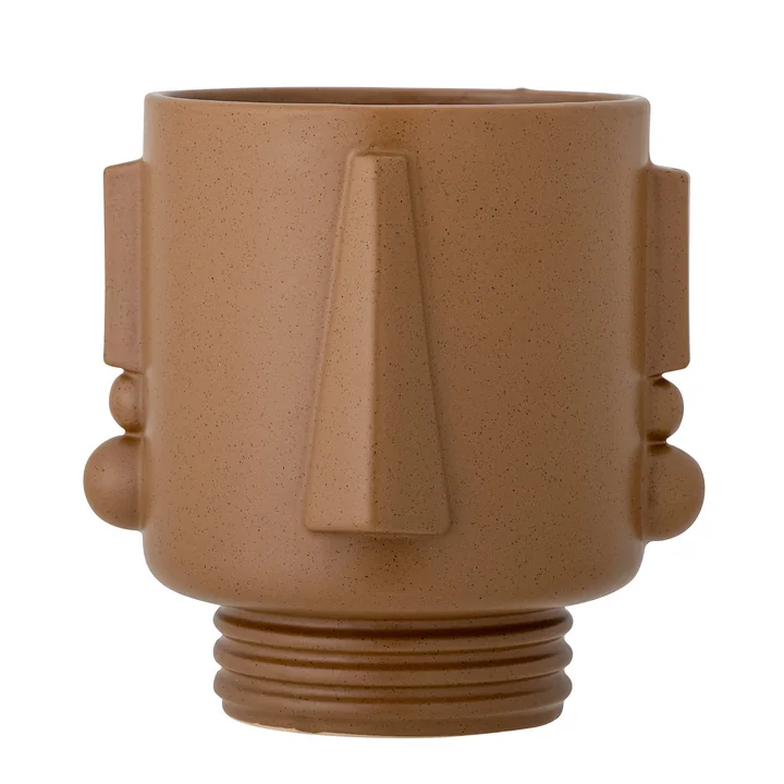 Guxim Flowerpot H 22,5 cm from Bloomingville in brown